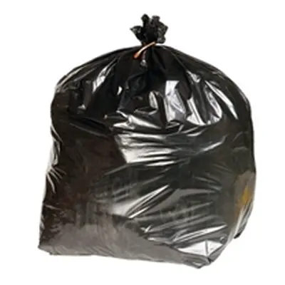 2Work Heavy Duty Refuse Sack Black (Pack of 200 Pack) KF73376