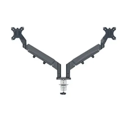 Leitz Ergo Dual Monitor Arm Dark Grey 65370089