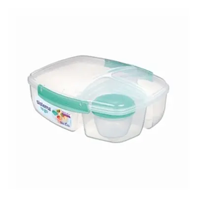 Sistema 3 Split Lunch Box with Yoghurt Pot 2L 20920