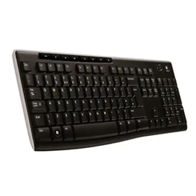 Logitech Black K270 Wireless Keyboard UK Layout 920-003745