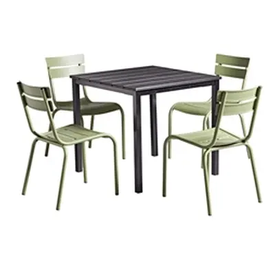 Marlow Olive Green Dining Set