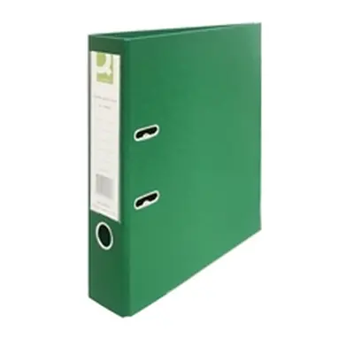 Q-Connect Lever Arch File Polypropylene A4 Green Pk 10 - KF20022