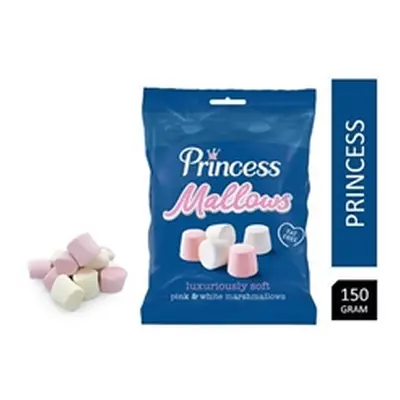 Princess Pink & White Marshmallows 150g - PACK (12)