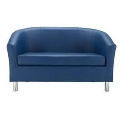 Tub Sofa With Metal Feet - Dark Blue - OF2200BML