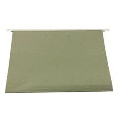 Q-Connect A4 Tabbed Suspension Files Manilla Green Pk 50 - KF21004