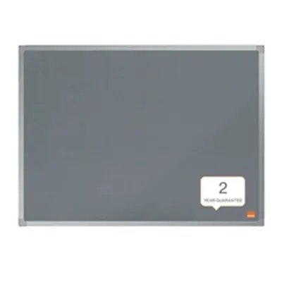 Nobo Essence Felt Notice Board 1200 x 900mm Grey 1915206