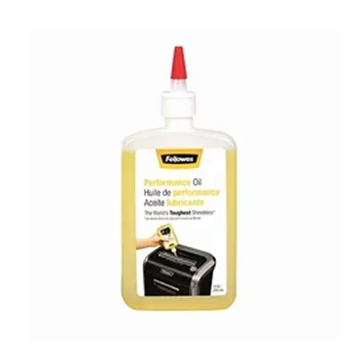 Fellowes Powershred Shredder Oil Light Amber 335ml Bottle 3608601