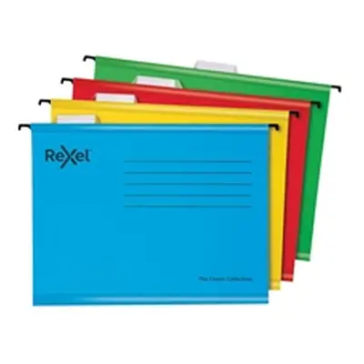 Rexel Classic Suspension Files A4 Assorted (10 Pack)