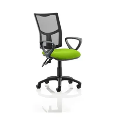 Eclipse II Lever Task Operator Chair Black Mesh Back With - KCUP1018