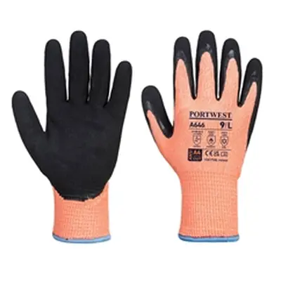 Vis-Tex HR Cut Winter Glove (Orange & Black) Large