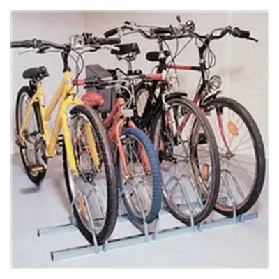 Cycle Rack 4-Bike Capacity Aluminium