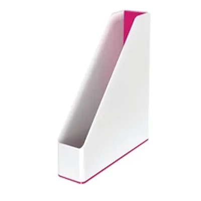 Leitz WOW Magazine File White/Pink