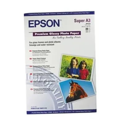 Epson Premium A3+ Glossy Photo Paper (20 Pack)