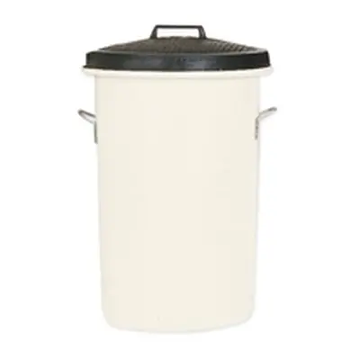 Heavy Duty Coloured Dustbin 85 Litre White 311967