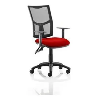 Eclipse II Lever Task Operator Chair Black Mesh Back With - KCUP1009