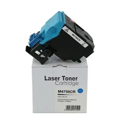 ALPA-CArtridge Reman Konica Minolta 4750 Cyan Toner A0X5451 - A0X5451