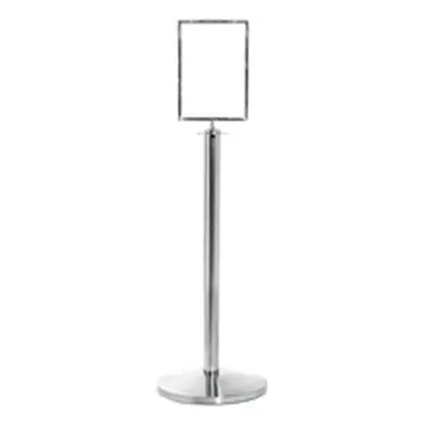 VFM Flat Top Post and Sign Holder Silver 399898