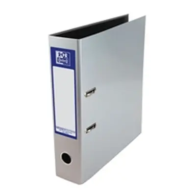 Elba Lever Arch File Laminated Gloss Finish 70mm Capacity A4+ Silver