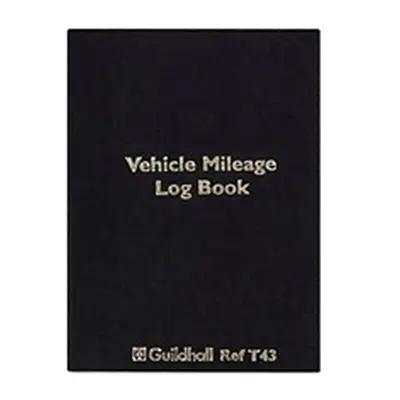 Exacompta Guildhall Vehicle Mileage Log Book