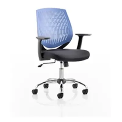 Dura Task Operator Chair Blue With Arms - OP000015