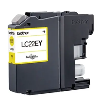 Brother LC22EY Inkjet Cartridge Yellow LC22EY