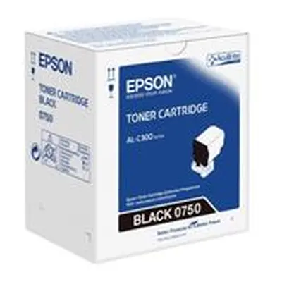 Epson 0750 Yield 7,300 Pages Black Toner Cartridge for C13S050750