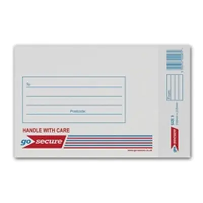 GoSecure Bubble Envelope Size 3 140x195mm White (Pack of 100) KF71448