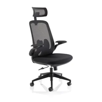 Sigma Executive Mesh Chair With Folding Arms