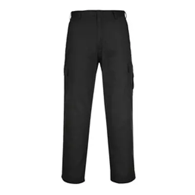 Mens Combat Trouser Black, 28, Tall Fit