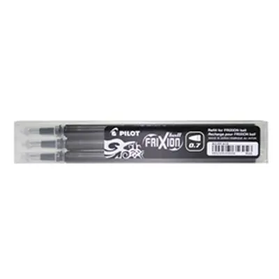 Pilot FriXion Rollerball Pen Refill Medium Black (3 Pack) 0