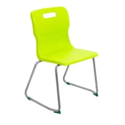 Titan Skid Base Chair Size 5 - 430mm Seat Height - Lime - T25-L