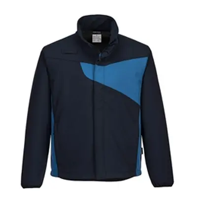 PW2 Softshell Jacket (Navy & Blue) Large