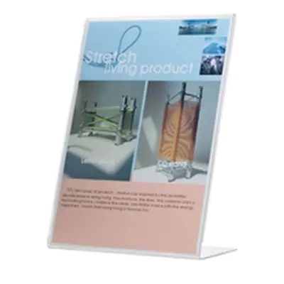 Q-Connect Slanted Sign Holder L-Shape A4 Ref KF04177