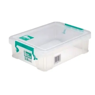 StoreStack 2.3 Litre Storage Box W260xD190xH70mm Clear