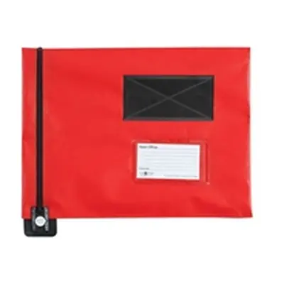 GoSecure Flat Mailing Pouch 286x336mm Red FP7R