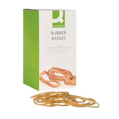 Q-Connect Rubber Bands No.38 152.4 x 3.2mm 500g Ref KF10544