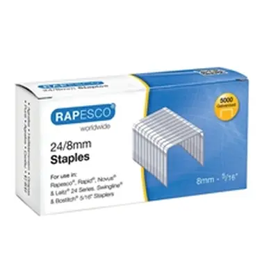 Rapesco 24/8mm Staples (5000 Pack) S24802Z3