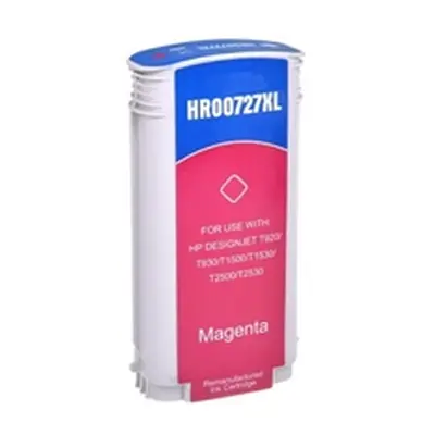 G+G Compatible HP 727XLM Hi Yield Magenta Ink Cartridge B3P20A