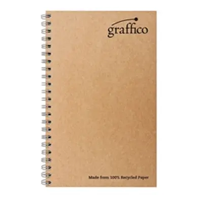 Graffico Recycled Wirebound Notebook 160Pg A5 (Pack of 10) EN07341