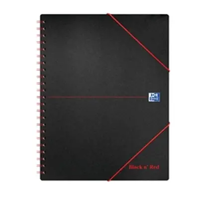 Black n' Red Wirebound Polypropylene Meeting Book 160 - 100104323