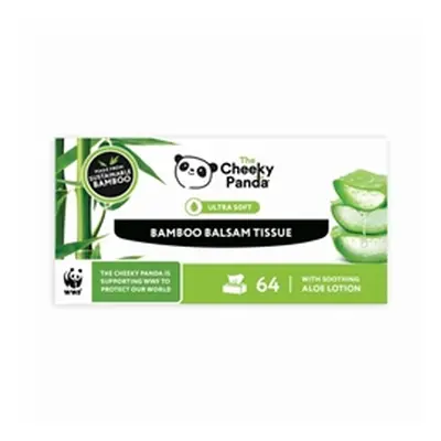 Cheeky Panda Bamboo Balsam Tissues 64 wipes (Pack of 12) BALSTX12