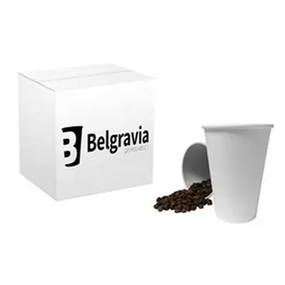 Belgravia 12oz Single Walled White Paper Cups 50's - PACK (20)