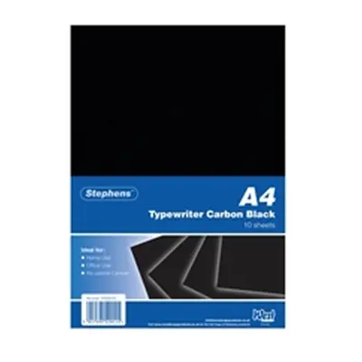 Stephens Black Typewriter Carbon A4 Paper (100 Pack) RS520153