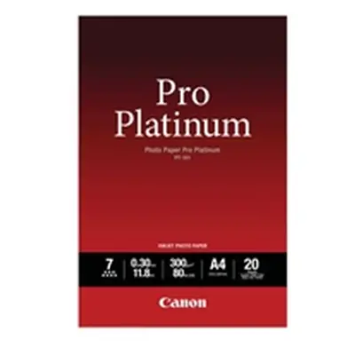 Canon Pro Platinum A4 Photo Paper PT-101 (20 Pack)