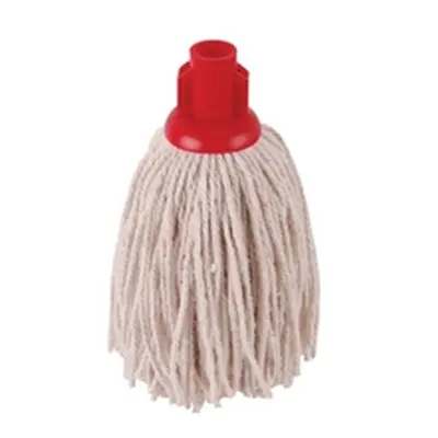 2Work 12oz PY Smooth Socket Mop Red (10 Pack) PJYR1210I