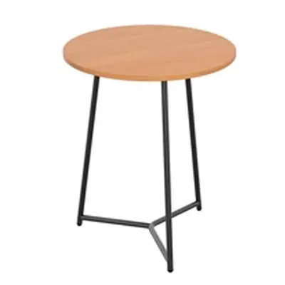 Trinity Table Mid 600Mm Beech - Black