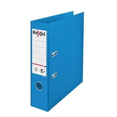 Rexel Choices Lever Arch File PP 75mm A4 Blue