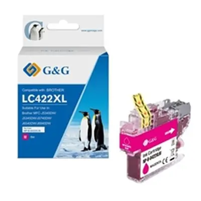 Alpa-Cartridge Compatible Brother LC422XLM Magenta Ink Cartridge