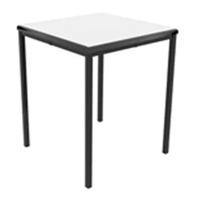 Titan Table : 600 X 600 X 640 : Grey/Black