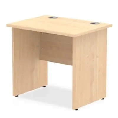 Impulse 800/600 Rectangle Panel End Leg Desk Maple - MI002901